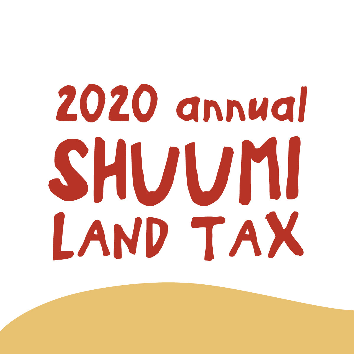 Our 2020 Annual Shuumi Land Tax Bread SRSLY