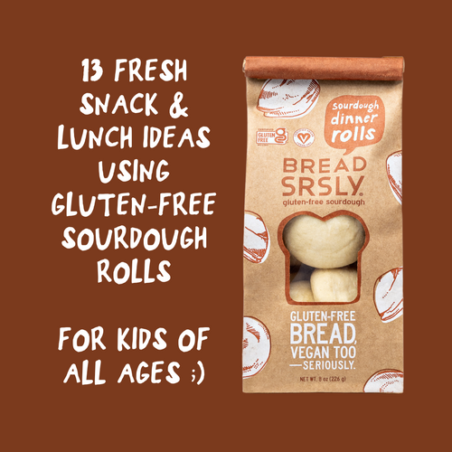 13 Fresh Snack and Lunch Ideas for the New Year Using Gluten-Free Sourdough Rolls