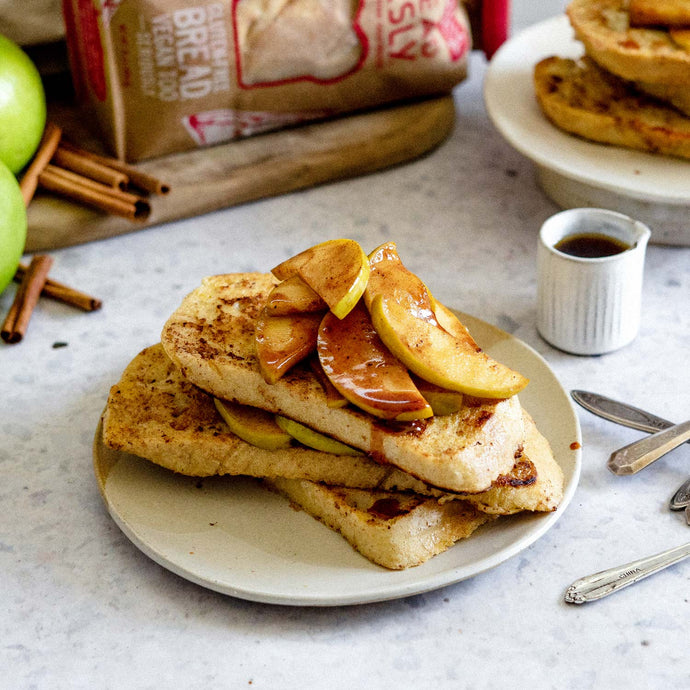 Apple Cinnamon French Toast (Gluten-Free, Dairy-Free)