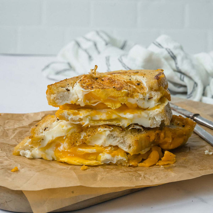 Gluten-Free Egg in a Hole Grilled Cheese