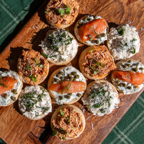 Gluten-Free Canapés Three Ways