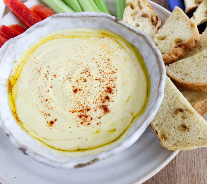 Cashew Hummus Toast (Sesame-Free, Gluten-Free)