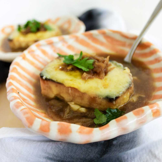 GLUTEN-FREE FRENCH ONION SOUP