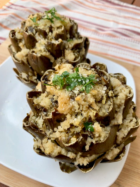 Italian Stuffed Artichokes Recipe (Gluten-Free)