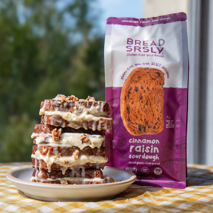 Stuffed Cinnamon Raisin French Toast (Gluten-Free)
