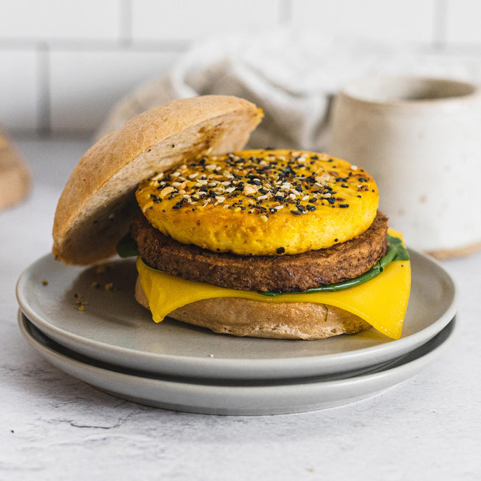 Gluten-Free Plant-Based Breakfast Sandwich