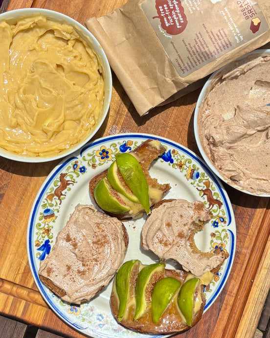 Pumpkin Tartine W/ Maple Butter & Pumpkin Cream Cheese