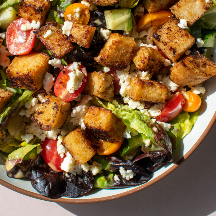 Miso Butter Croutons (Gluten-Free, Dairy-Free Option)
