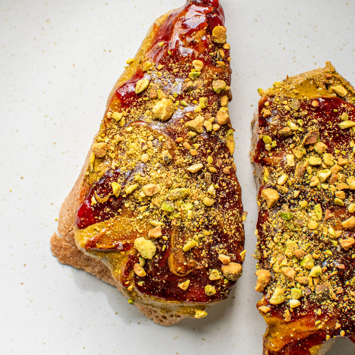 Pistachio Butter & Jelly (Gluten-Free, Gum-Free & Rice-Free)