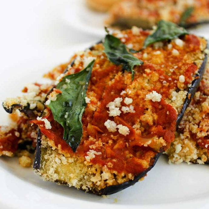 VEGAN EGGPLANT PARMESAN