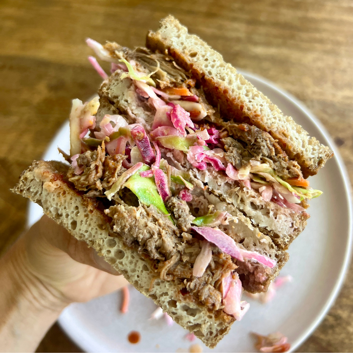 Gluten-Free BBQ Brisket Sandwich