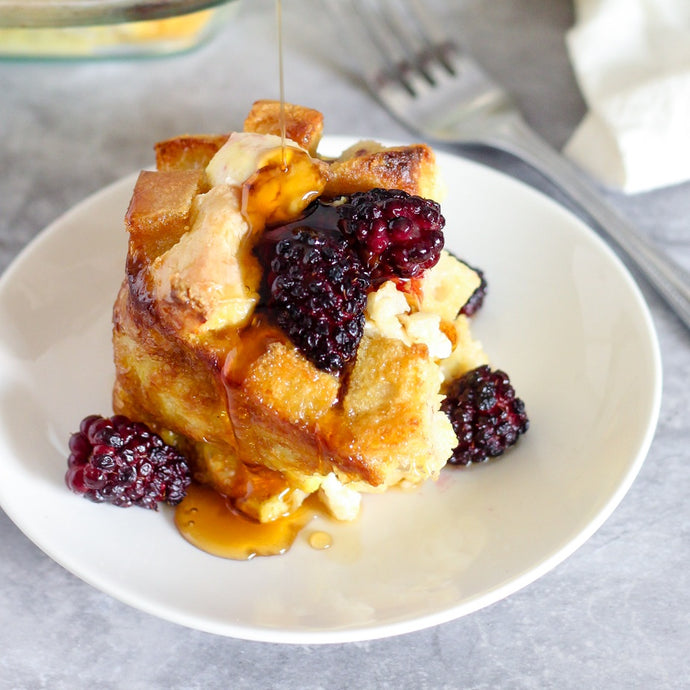 GLUTEN-FREE, DAIRY-FREE STUFFED FRENCH TOAST CASSEROLE