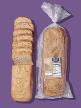 Load image into Gallery viewer, Bread SRSLY gum-free, rice-free sourdough value pack on a purple background