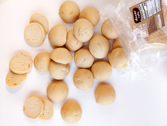 Bread SRSLY gluten-free dinner rolls made with wild fermented sourdough.