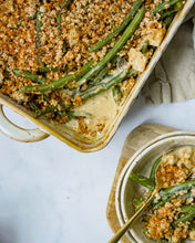 Load image into Gallery viewer, Green Bean Casserole with Bread SRSLY Seeded Sourdough Breadcrumbs