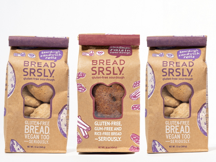 Bread SRSLY Gum-Free, Rice Free Sourdough Sampler Pack (Gluten-Free)