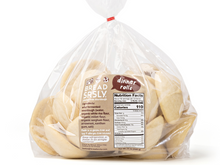 Load image into Gallery viewer, Bread SRSLY gluten-free dinner rolls in a bag on a white background.