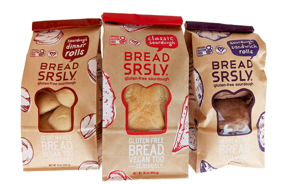 Bread SRSLY Gluten-Free Loaves + Rolls Sampler